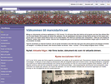 Tablet Screenshot of marxistarkiv.se